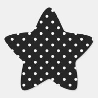 Schwarz-Weiß-Polka-Punkte