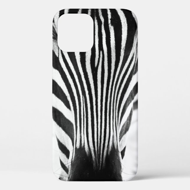 Schwarz-Weiß-Porträt eines Zeb Case-Mate iPhone Hülle (Rückseite)