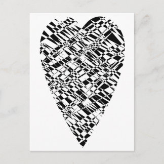 Schwarz/Weiß Postkarte