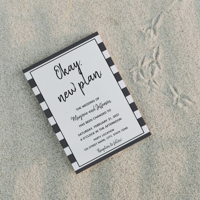 Schwarz-Weiß-Postkarte Postkarte (Von Creator hochgeladen)