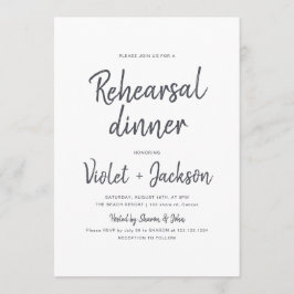 Schwarz-Weiß-Probe Einladung