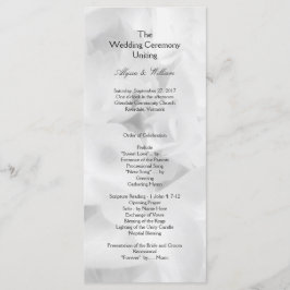 Schwarz-Weiß-Programm für erschwingliche Hochzeite Programm