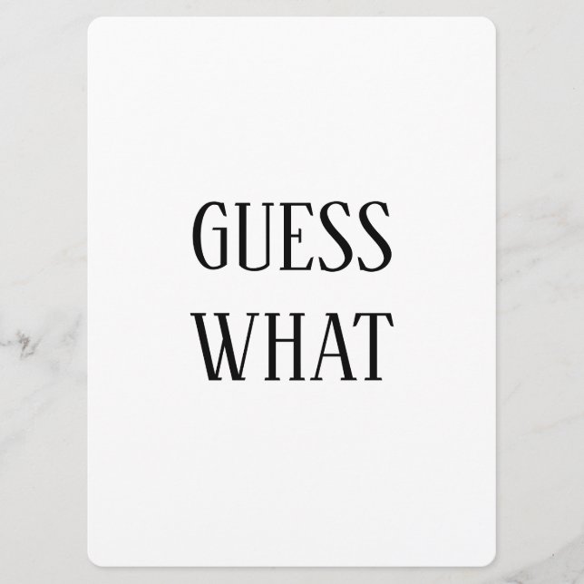 Schwarz-Weiß-Ratschläge Was für eine Schwangerscha (Vorderseite)