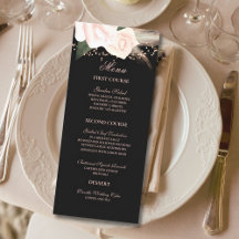 Schwarz-Weiß-Rose-Blumenstrauß-Hochzeiten