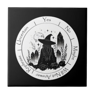 Schwarz-Weiß-Rotzunge Fliese