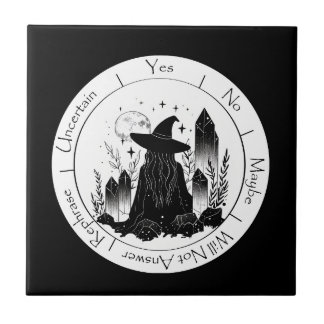 Schwarz-Weiß-Rotzunge Fliese