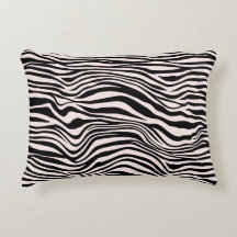 Schwarz-Weiß-Sand-Zebra-Print