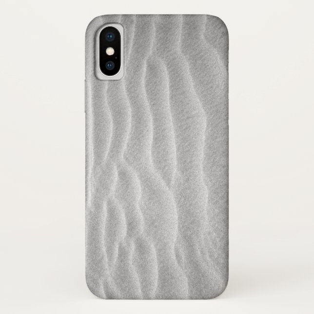 Schwarz-Weiß-Sandkörbe Case-Mate iPhone Hülle (Rückseite)