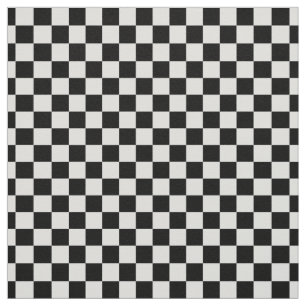 Schwarz-Weiß-Schachbrettmuster Stoff