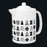 Schwarz-Weiß-Schachmuster<br><div class="desc">Klassisches Schwarz-Weiß-Schachmuster.</div>