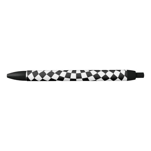 Schwarz/Weiß-Schachtel Kugelschreiber (Vorderseite)