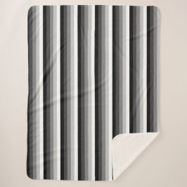 Schwarz-Weiß-Schattenstreifen Sherpadecke