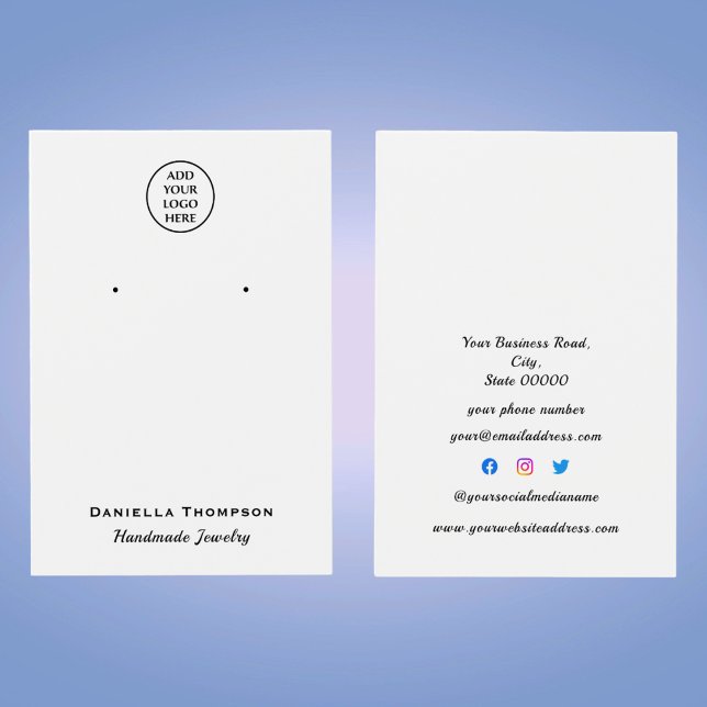 Schwarz-Weiß-Schlichte Schmuckkollektion (Von Creator hochgeladen)