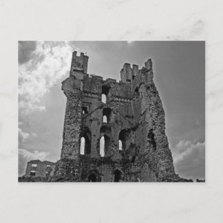 Schwarz-Weiß-Schloss Postkarte
