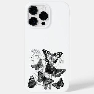 Schwarz-Weiß-Schmetterling Case-Mate iPhone 14 Pro Max Hülle