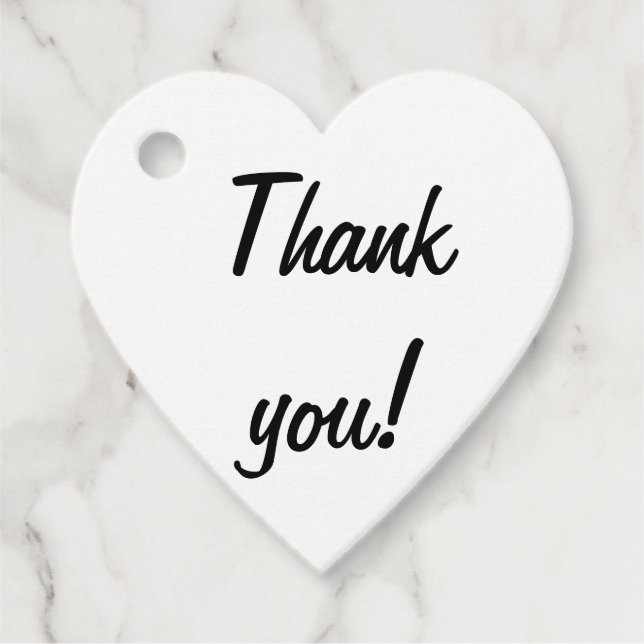 Schwarz-Weiß-Schmetterlinge-Hochzeit Geschenkanhänger (Vorderseite)