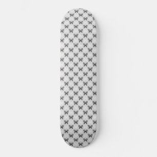 Schwarz-Weiß-Schmetterlinge Skateboard