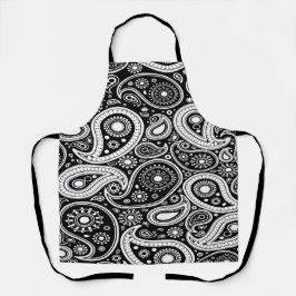 Schwarz-Weiß-Schürze Schürze