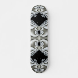 Schwarz-Weiß-Skateboard Skateboard