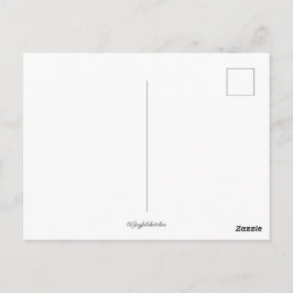 Schwarz-weiß-Skizze von Bergen Postkarte