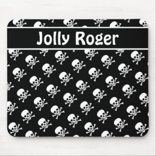 Schwarz-Weiß-Skulpturen Mousepad mit benutzerdefin