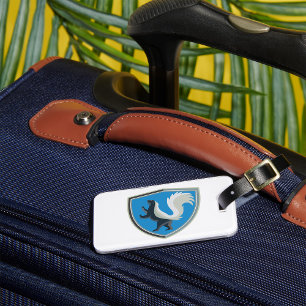 Schwarz-Weiß-Skunk Gepäckanhänger