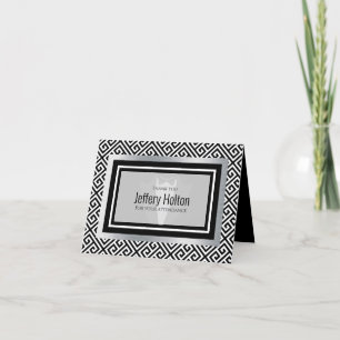 Schwarz, Weiß, Smoking, Schwarzer Bogen, Krawatte, Dankeskarte