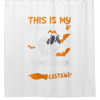 Schwarz-Weiß-Spitz Duschvorhang