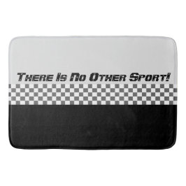 Schwarz-Weiß-Sport Badematte