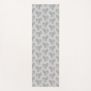 Schwarz-Weiß-Stämme Tattoo Manatees Yogamatte