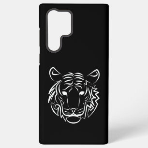 Schwarz-Weiß-Stammes-Tiger Samsung Galaxy Hülle