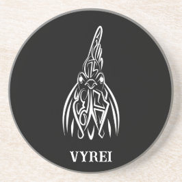 Schwarz-Weiß-Stammesliste Getränkeuntersetzer