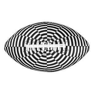 Schwarz-Weiß-Strahlung Football