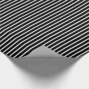 Schwarz-Weiß-Streifen-2-GIFT-WRAPPING-PAPIER Geschenkpapier
