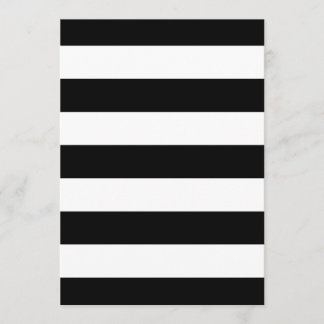 Schwarz-Weiß-Streifen Einladung