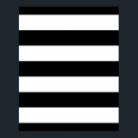 Schwarz-Weiß Streifen stilvoll Poster<br><div class="desc">Die feine schwarz-weiße Dekoration in horizontaler oder vertikaler Form ist ein moderner klassischer Grafikstil, der immer für sich selbst oder für jemanden, der auf Ihrer Liste besonders ist, ein tolles Geschenk macht, das bei festlichen Anlässen sicher einen Eindruck hinterlässt. E-Mail mit dem unten stehenden E-Mail-Link "Diesen Designer Gefragt" für spezielle...</div>