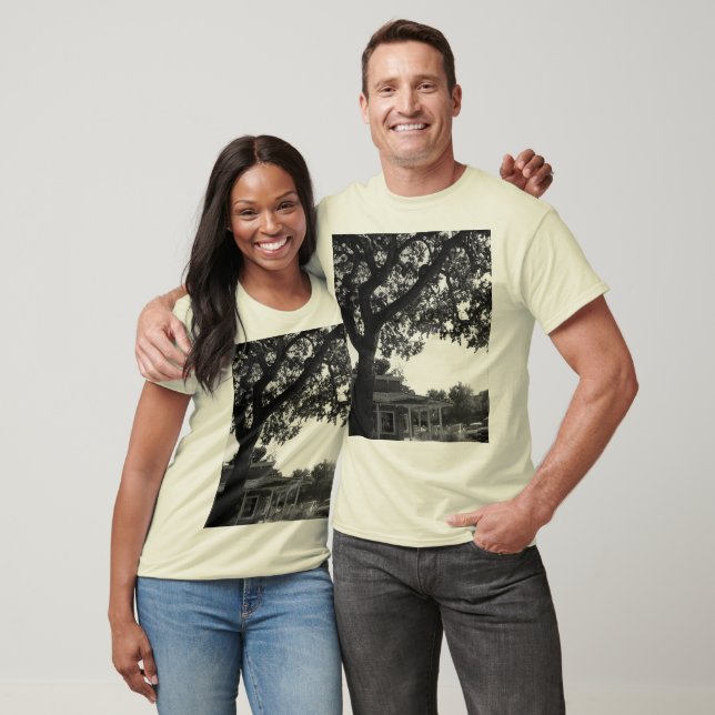 Schwarz-Weiß-T - Shirt (Unisex)