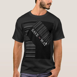 schwarz-weiß T-Shirt