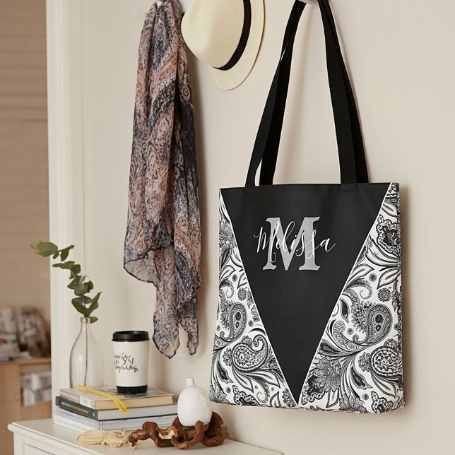 Schwarz-Weiß-Tasche mit individueller Note (Von Creator hochgeladen)