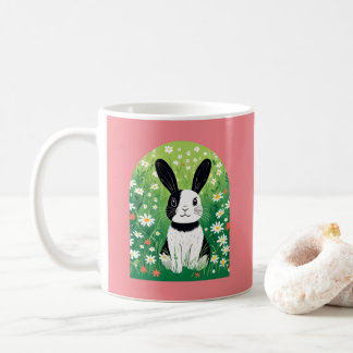 Schwarz-Weiß-Tasse Kaffeetasse