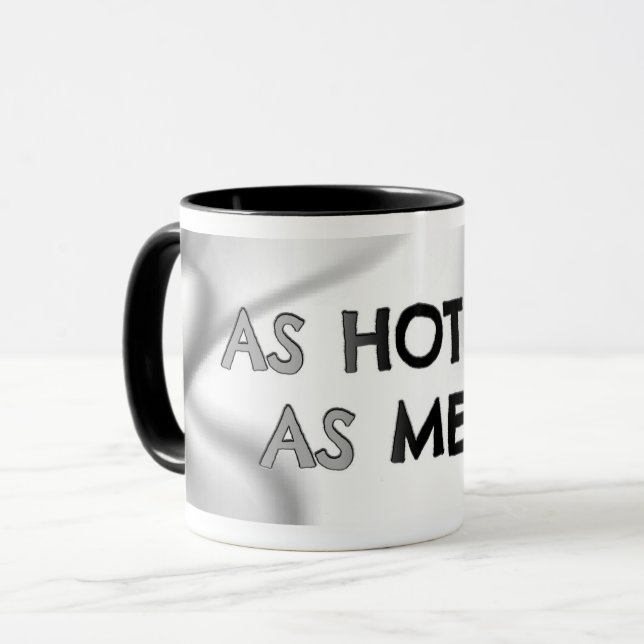 Schwarz-Weiß-Tasse Tasse (Vorderseite Links)