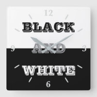 Schwarz-Weiß-Text und solide Farbgestaltung