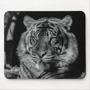 Schwarz-Weiß-Tiger Mousepad