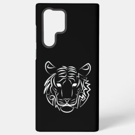 Schwarz-Weiß-Tiger Samsung Galaxy Hülle