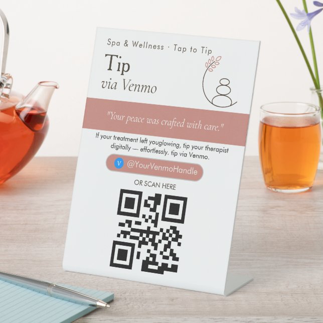 Schwarz-Weiß-Tipp-Dein-Fahrer-QR-Code-Schild Sockelschild (In Situ)