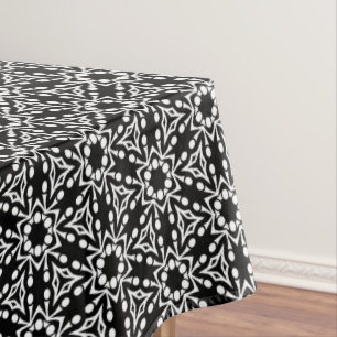 Schwarz/Weiß Tischdecke
