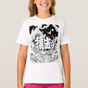 Schwarz-Weiß-Tokio T-Shirt