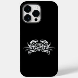 Schwarz-Weiß-Tribal-Krabbe Case-Mate iPhone 14 Pro Max Hülle