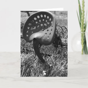 Schwarz, Weiß und Rusty Karte