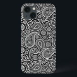 Schwarz-Weiß-Vintag-Paisley-Muster 2 Case-Mate iPhone Hülle<br><div class="desc">Elegantes,  Vintages Paisley-Muster. Design ist auf anderen Produkten erhältlich und kann auf jedem Produkt von zazzle angefordert werden.</div>